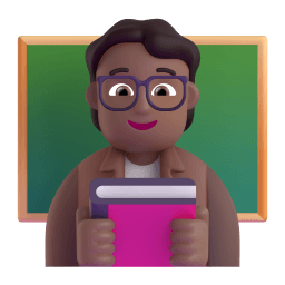 teacher: medium-dark skin tone appearance on Microsoft