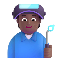 factory worker: medium-dark skin tone appearance on Microsoft