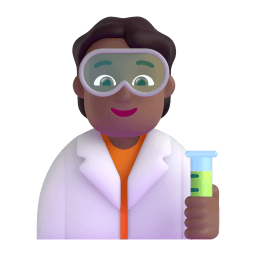 scientist: medium-dark skin tone appearance on Microsoft