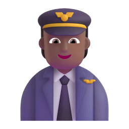 pilot: medium-dark skin tone appearance on Microsoft