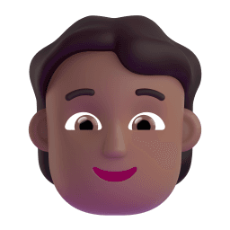 person: medium-dark skin tone appearance on Microsoft