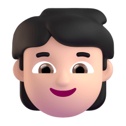 child: light skin tone appearance on Microsoft