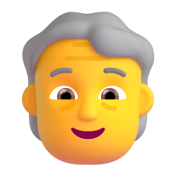 older person appearance on Microsoft