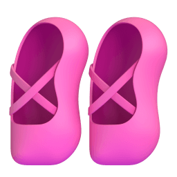 ballet shoes appearance on Microsoft