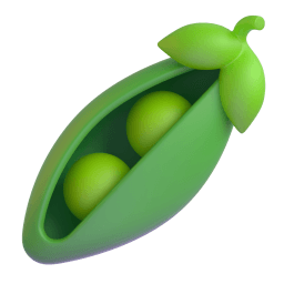 pea pod appearance on Microsoft