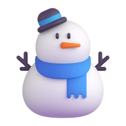 snowman without snow appearance on Microsoft