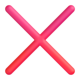 cross mark appearance on Microsoft