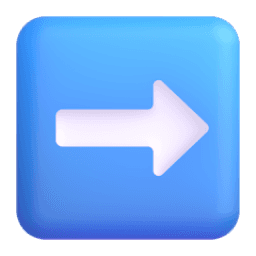 right arrow appearance on Microsoft