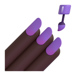 nail polish: dark skin tone appearance on Microsoft