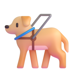 導盲犬 在 Microsoft 平台的外觀